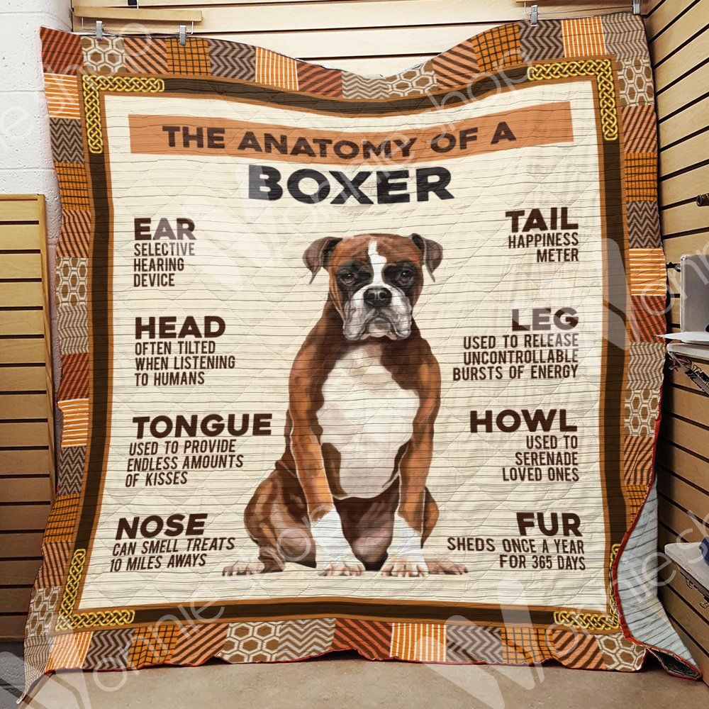 Boxer Dog Blanket LNT1512044 Quilt Blanket
