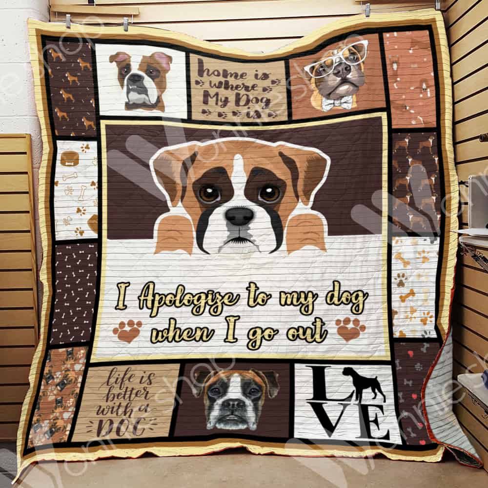 Boxer Dog Quilt Blanket DHC01021032TD
