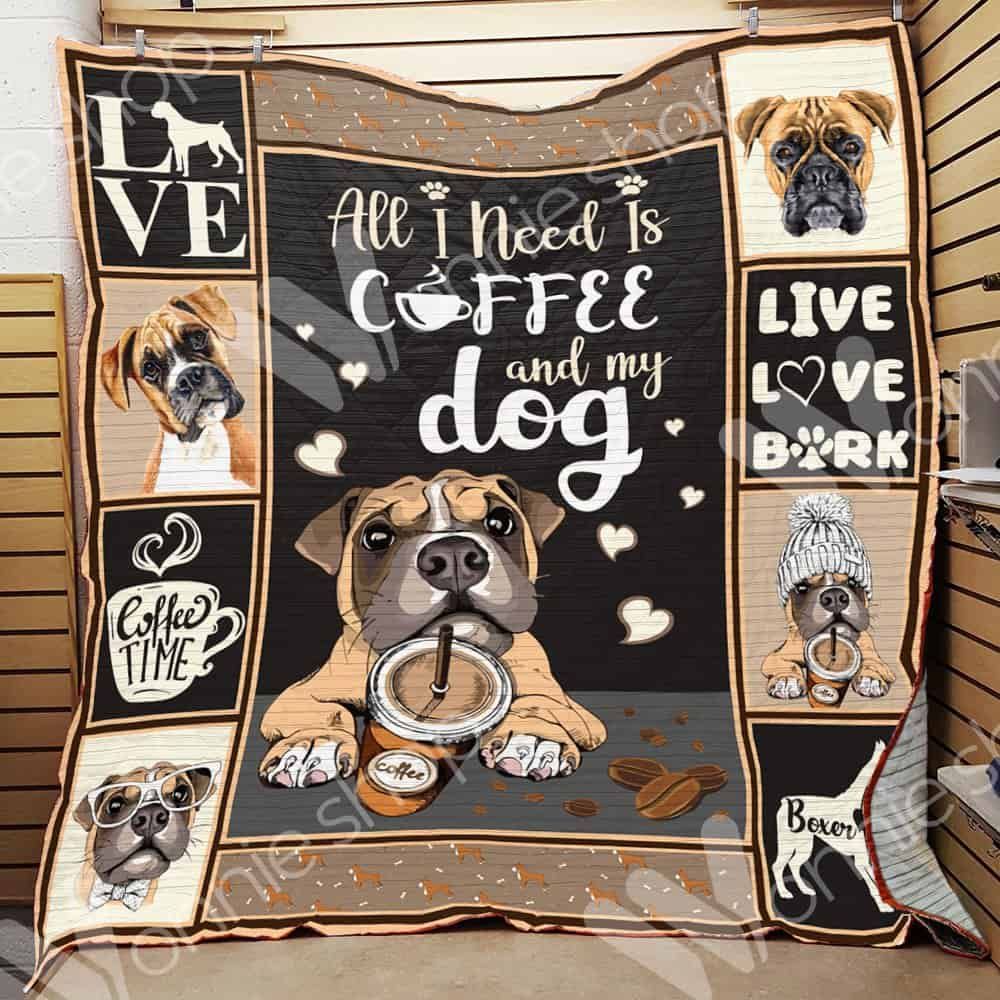 Boxer Dog Quilt Blanket DHC01021041TD