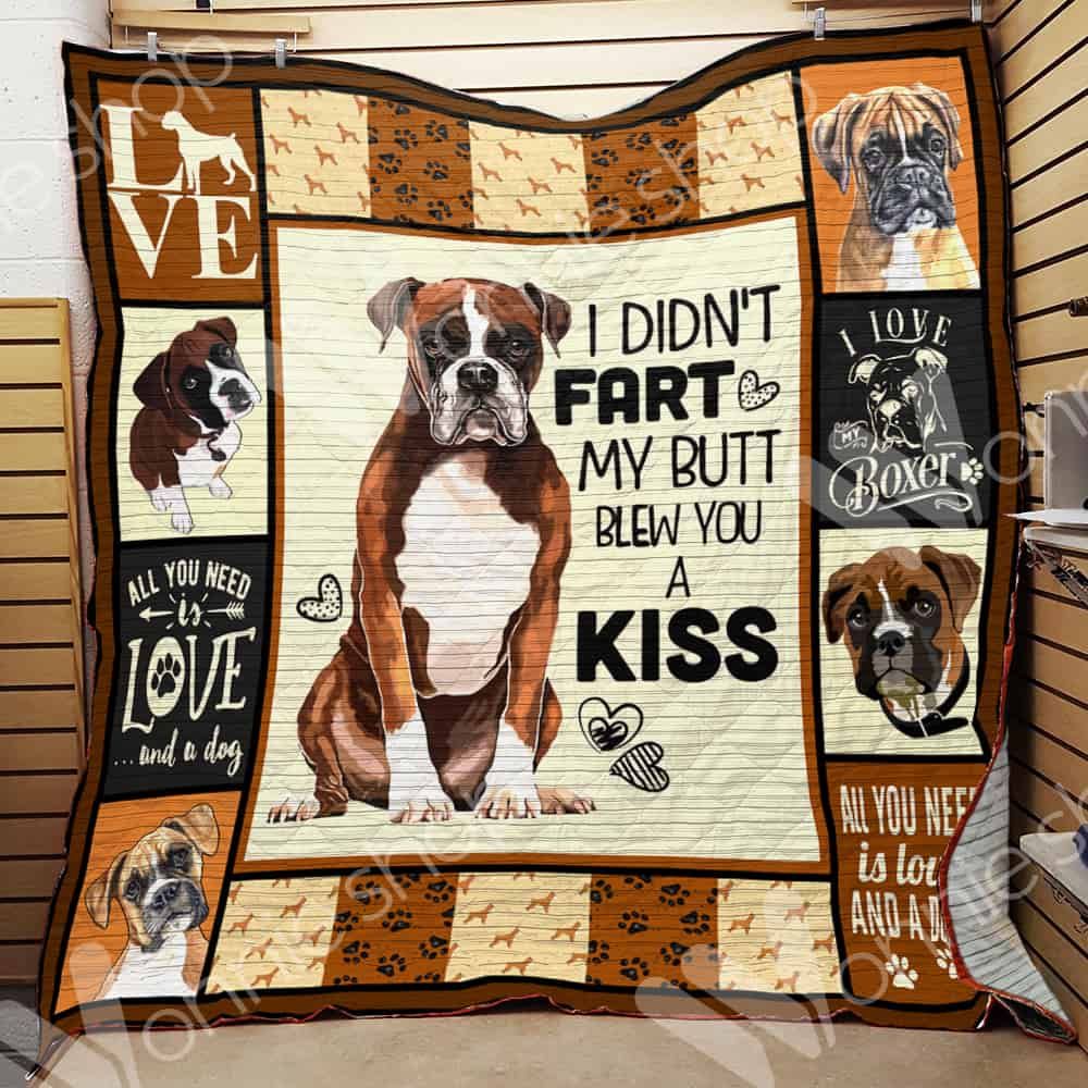 Boxer Dog Quilt Blanket DHC01021048TD