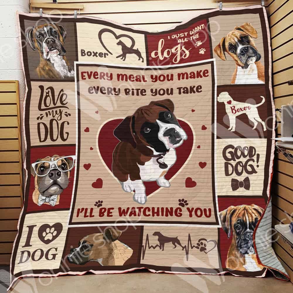 Boxer Dog Quilt Blanket DHC0102705TD