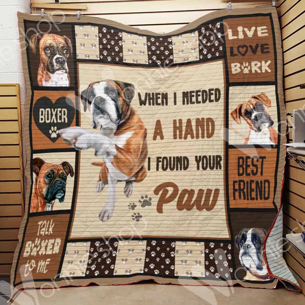 Boxer Dog Quilt Blanket DHC0102717TD