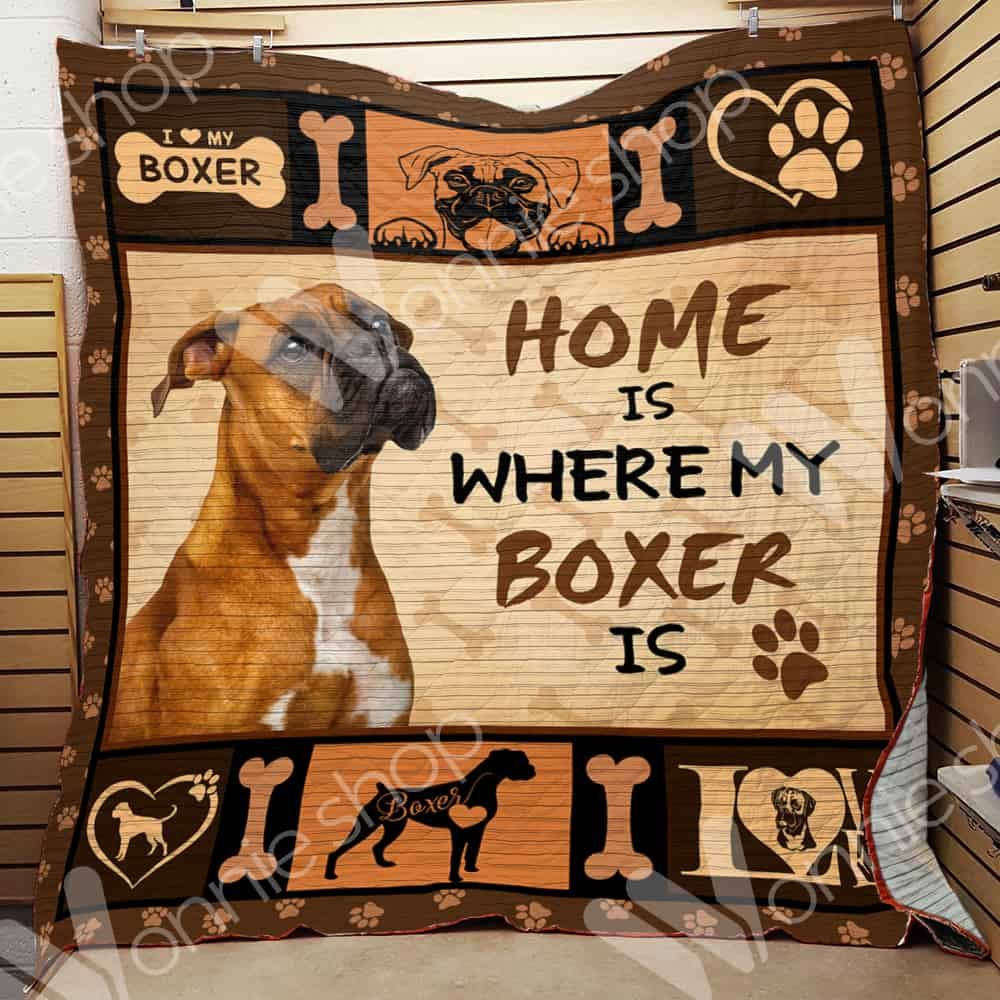 Boxer Dog Quilt Blanket DHC0102723TD