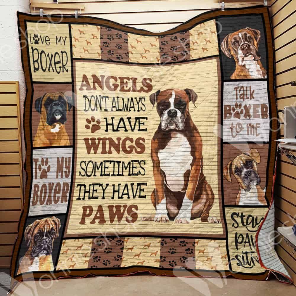 Boxer Dog Quilt Blanket DHC0102735TD