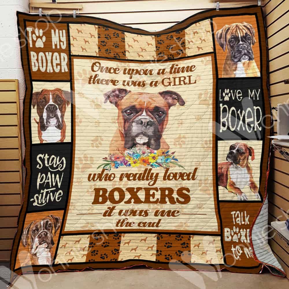 Boxer Dog Quilt Blanket DHC0102791TD