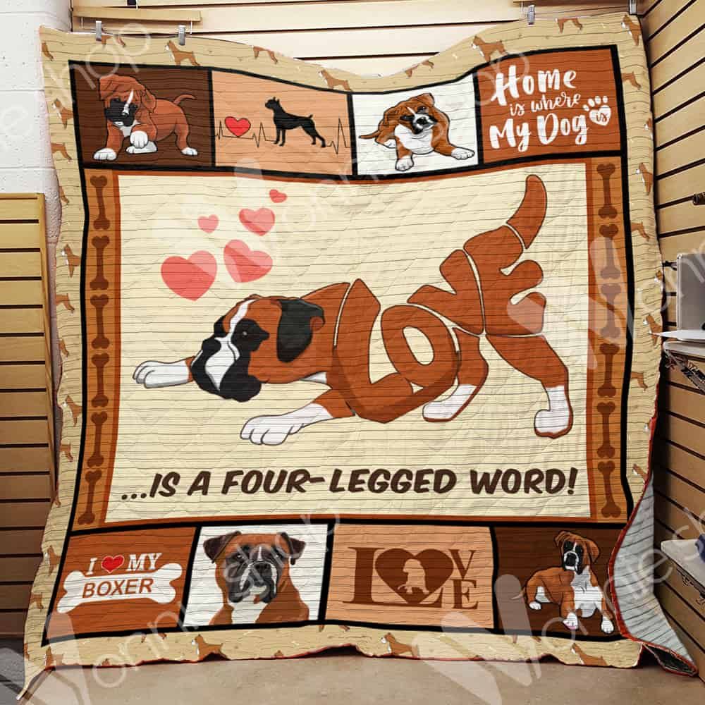 Boxer Dog Quilt Blanket DHC0102793TD