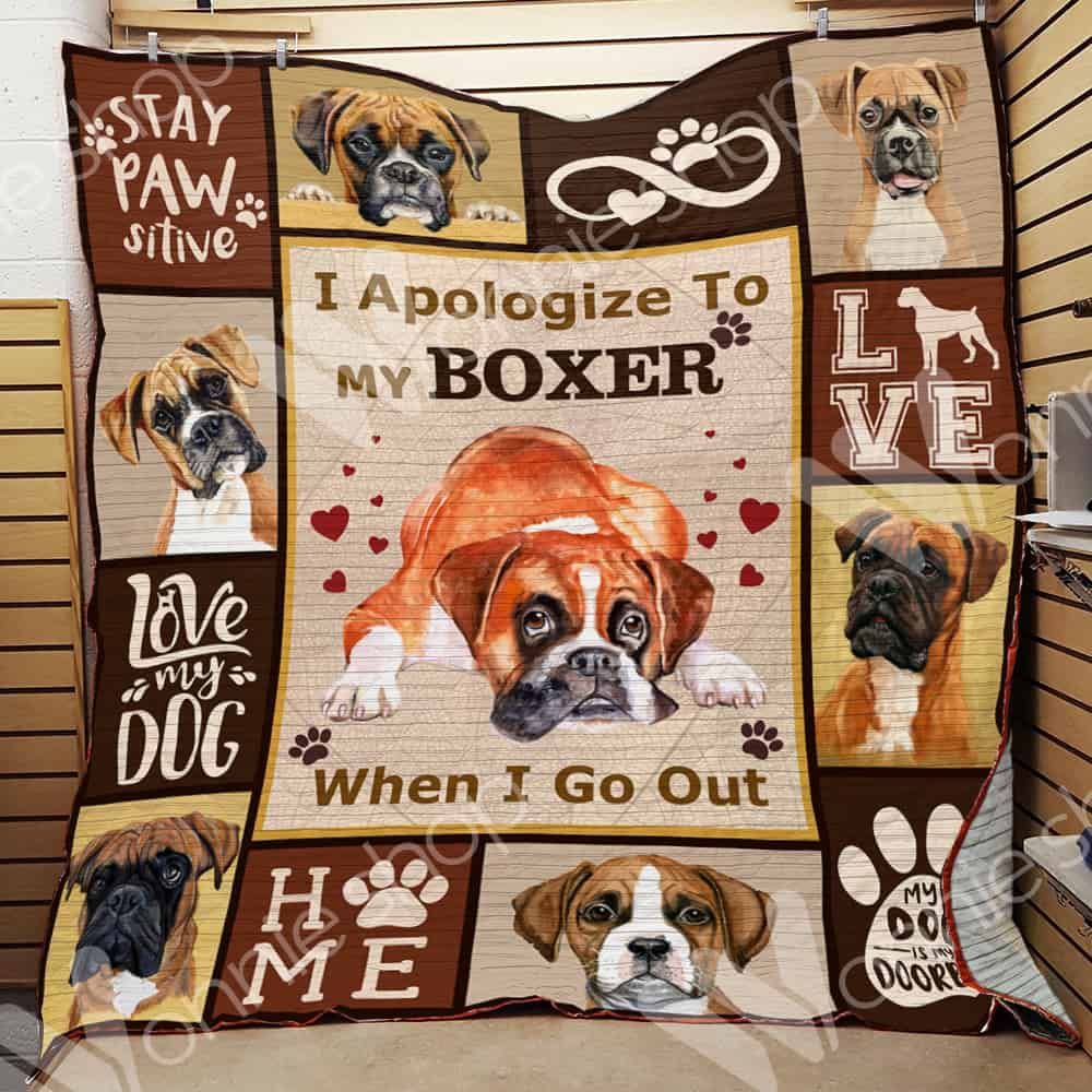 Boxer Dog Quilt Blanket DHC0102796TD