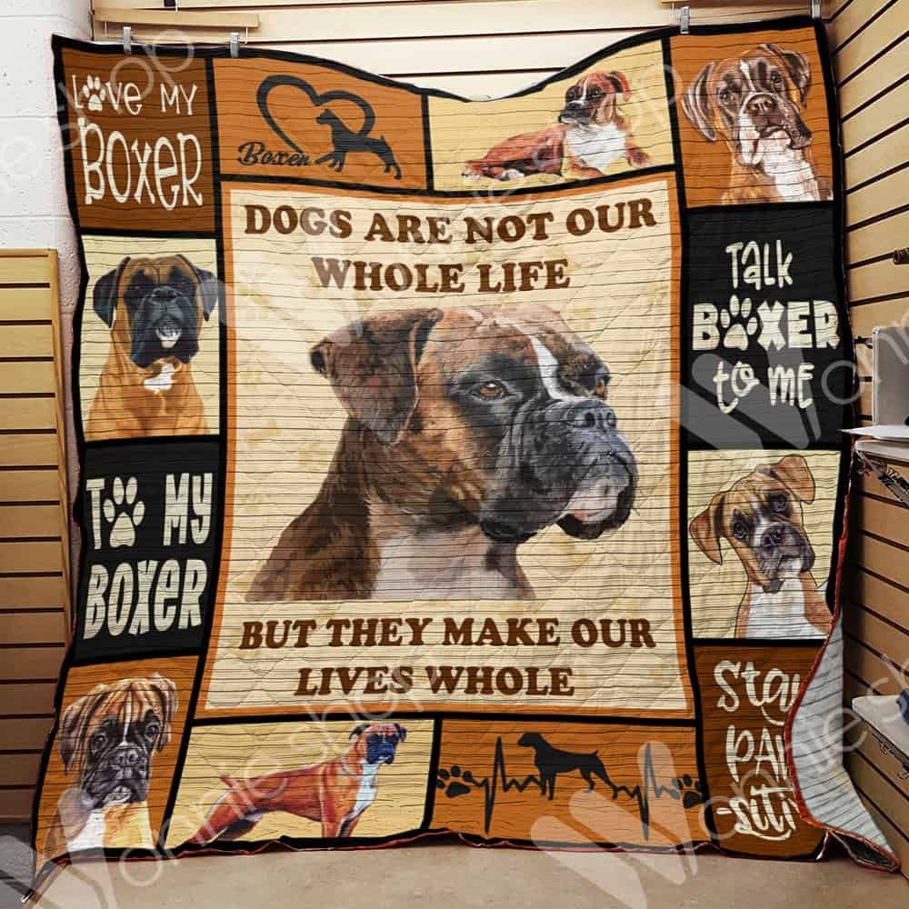Boxer Dog Quilt Blanket DHC0102837TD