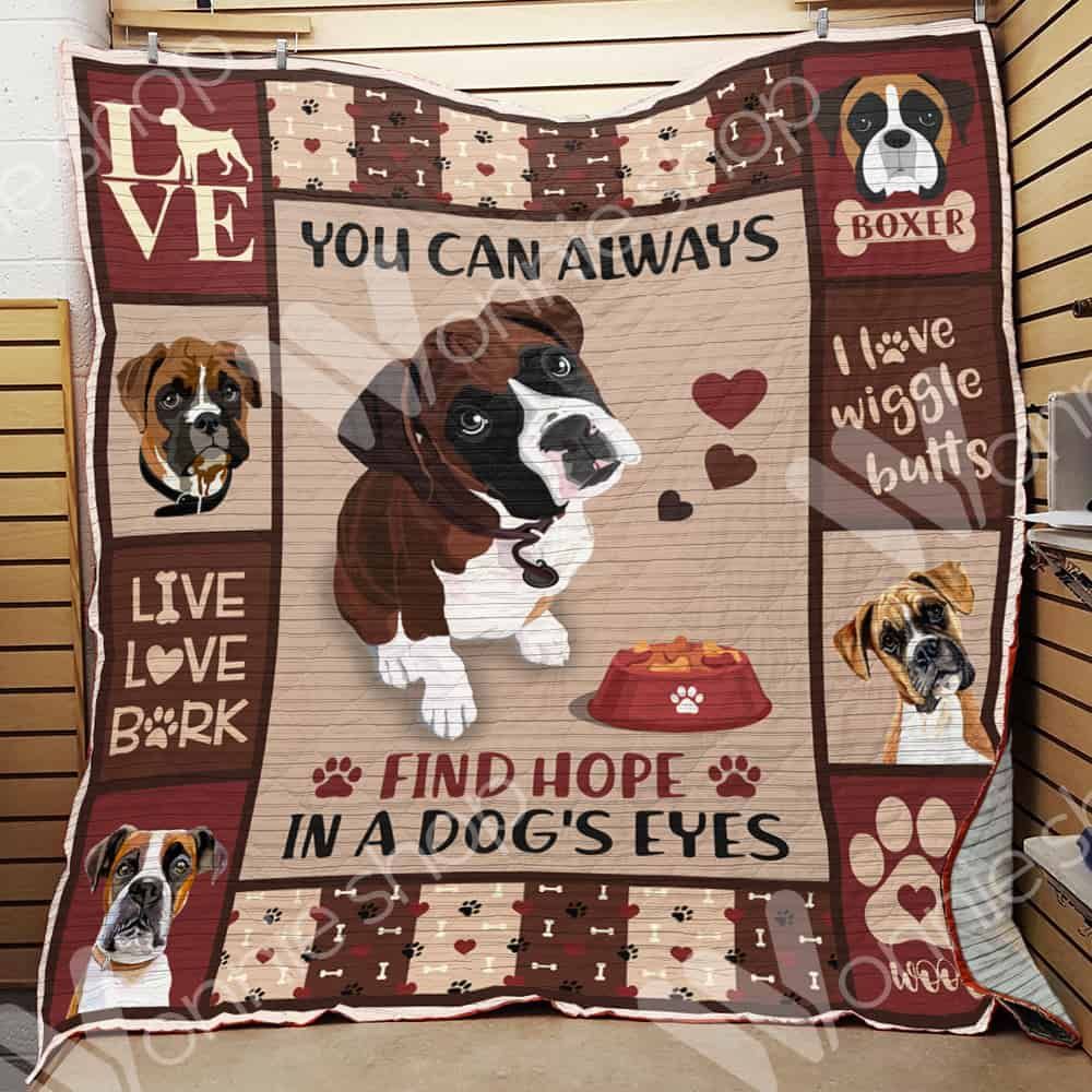 Boxer Dog Quilt Blanket DHC0102867TD