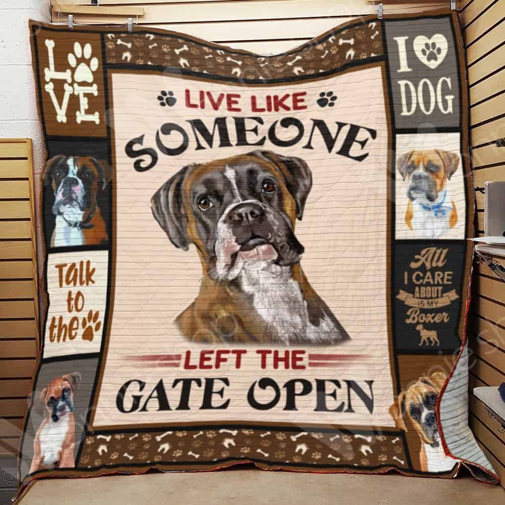 Boxer Dog Quilt Blanket DHC0102902TD