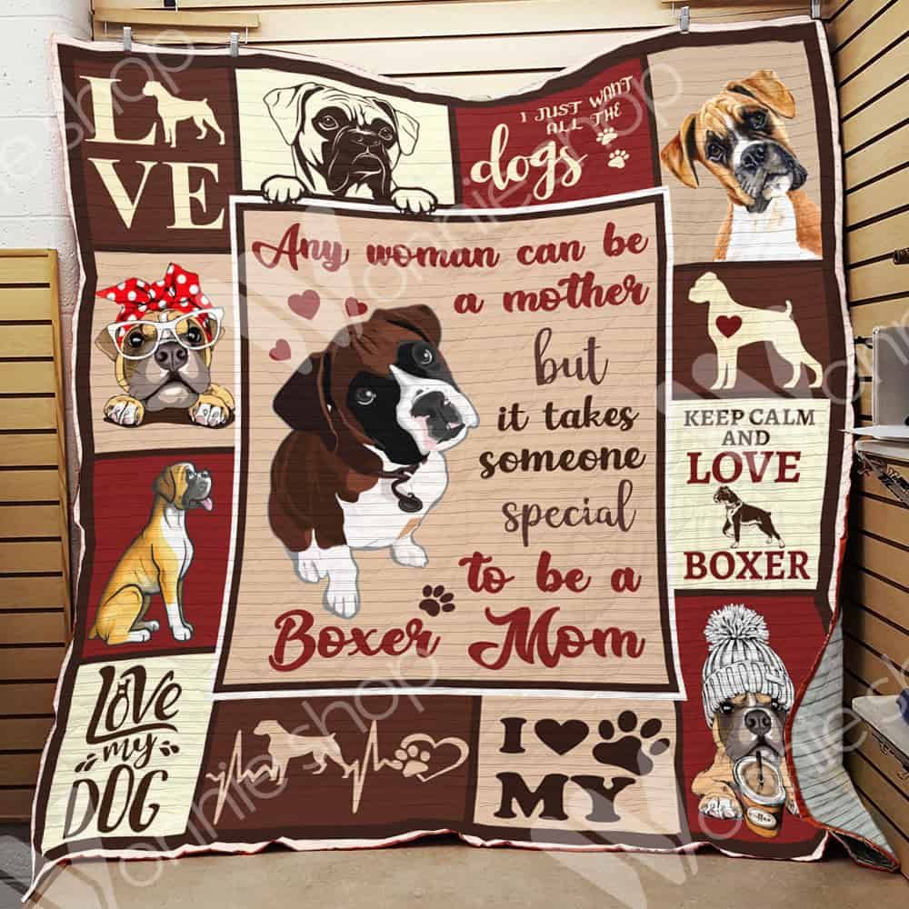 Boxer Dog Quilt Blanket DHC0102998TD