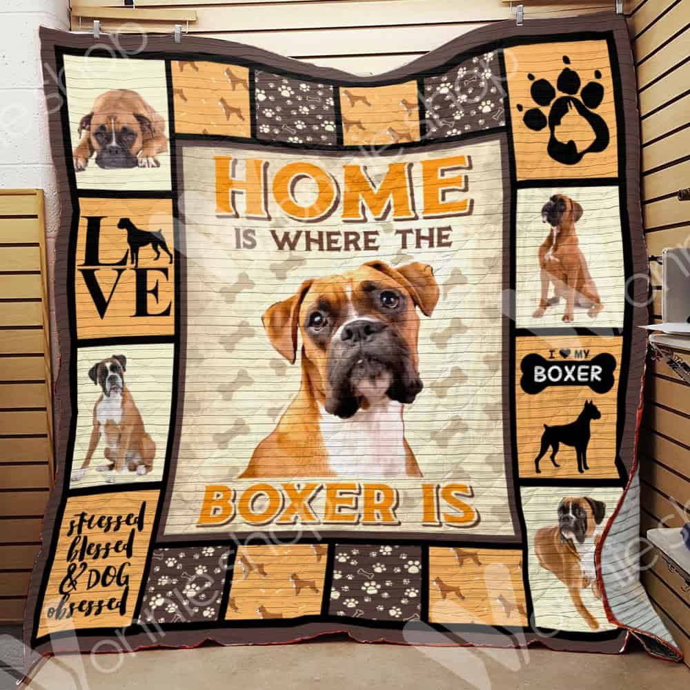 Boxer Dog Quilt Blanket DHC0602626TD