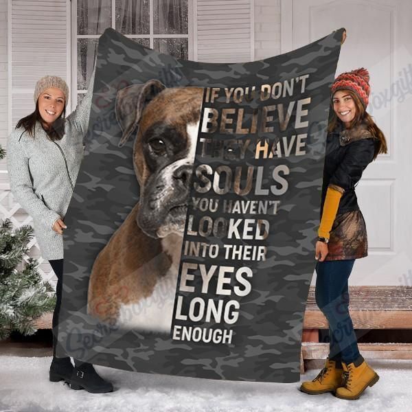 Boxer Dogs Dog Fleece Blanket