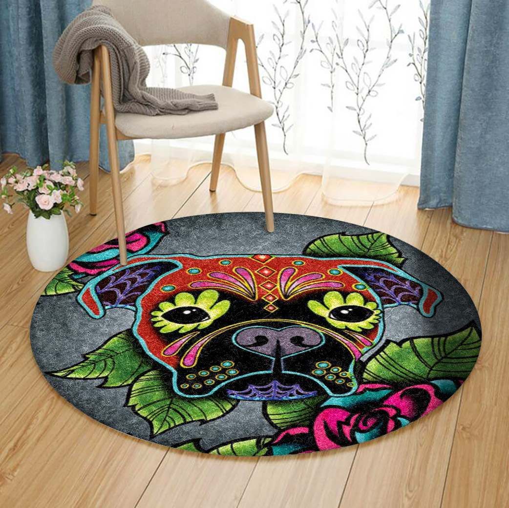 Boxer Round Carpet