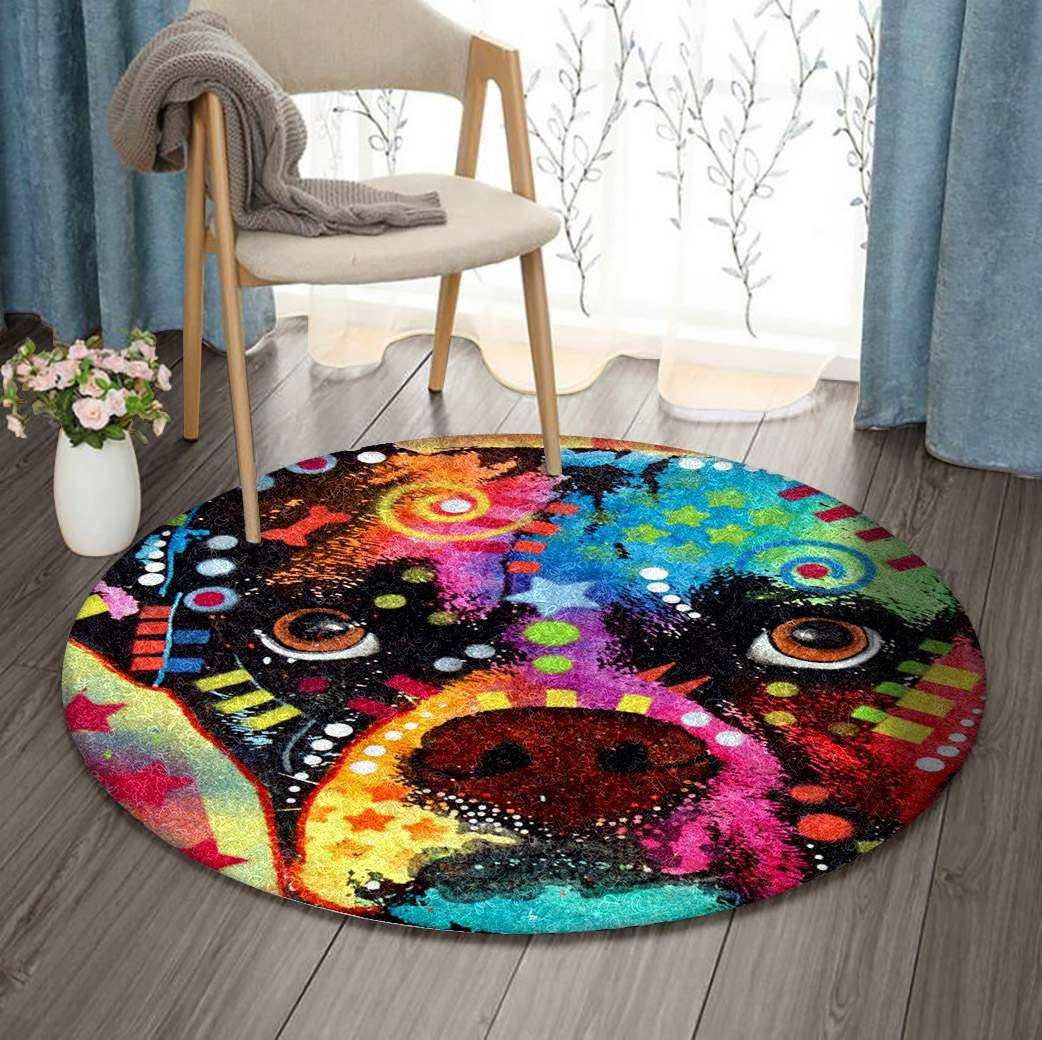 Boxer Round Carpet