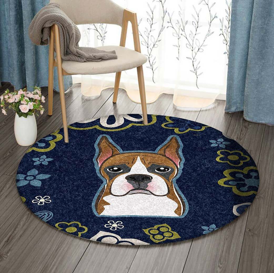 Boxer Round Carpet