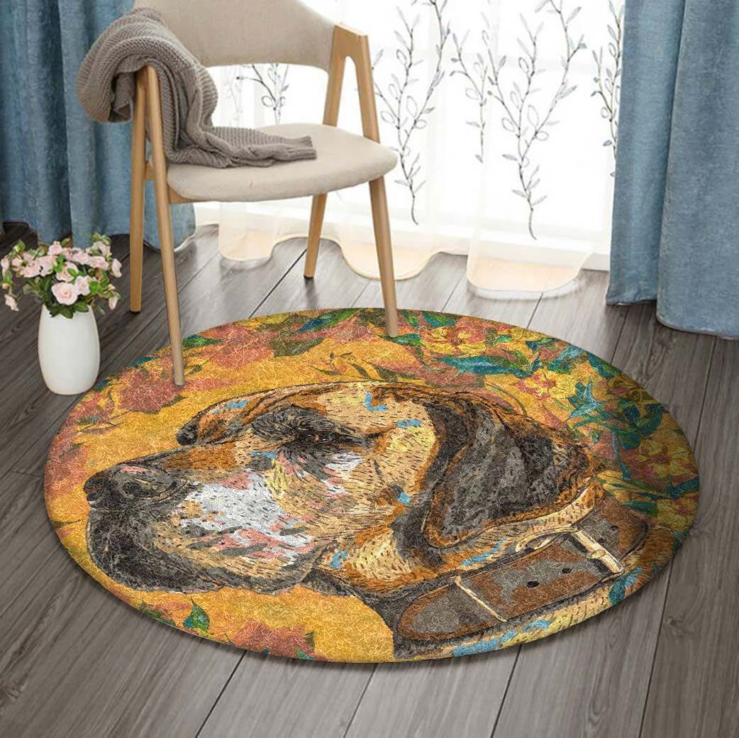 Boxer Round Carpet