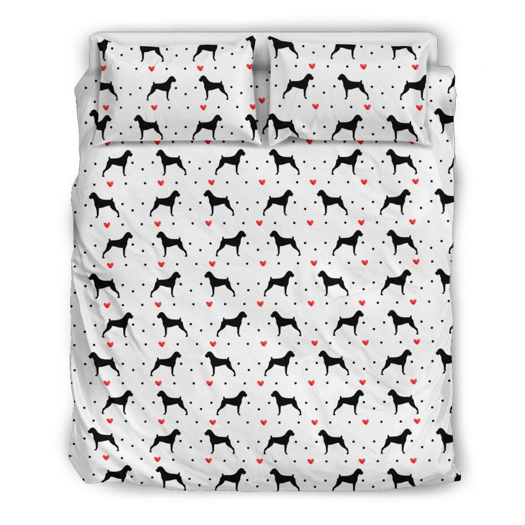 Boxer Love Bedding Set