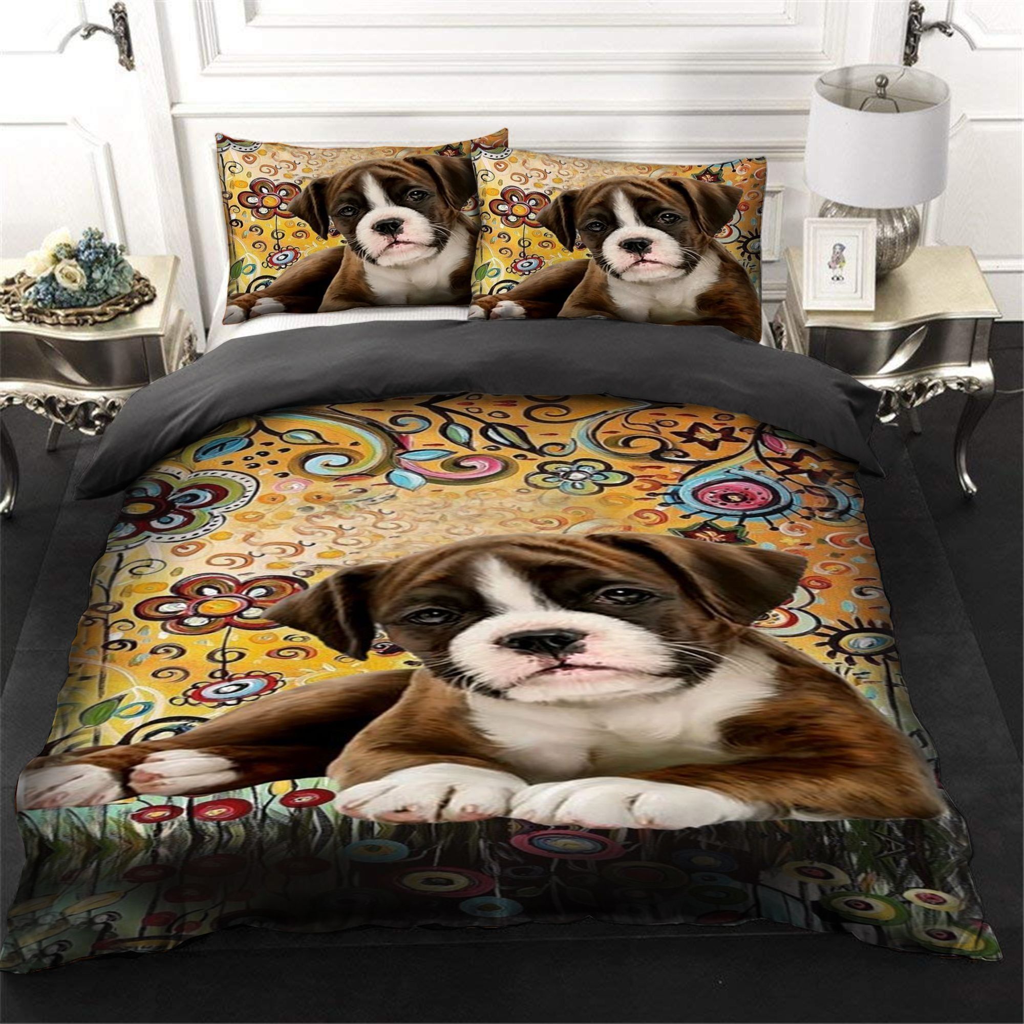 Boxer Magic Sunflower Bedding Set