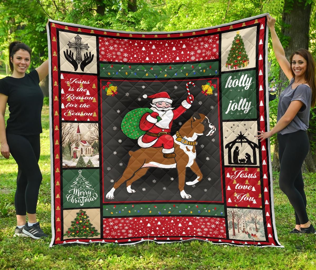 Boxer Quilt Blanket DHC13123749VT