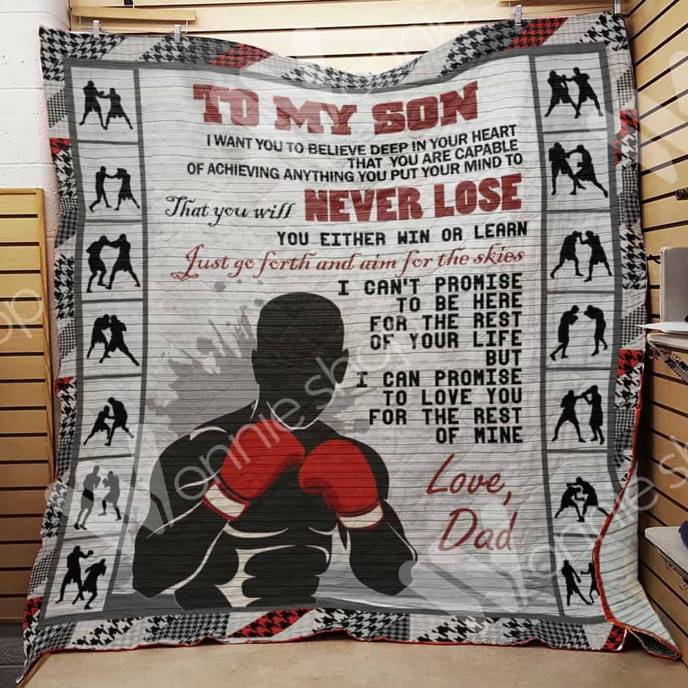 Boxing Dad Quilt Blanket DHC1002939TD