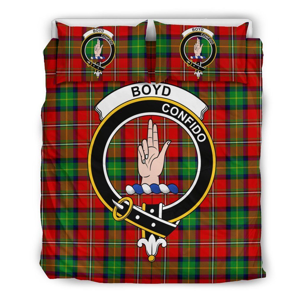 Boyd Clan Badge Tartan Bedding Set