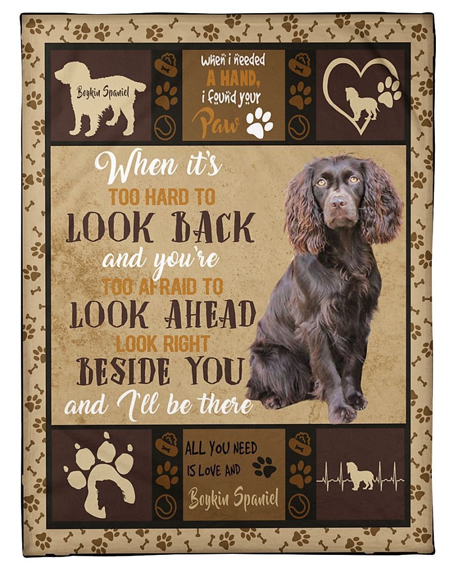 Boykin Spaniel All You Need Fleece Blanket