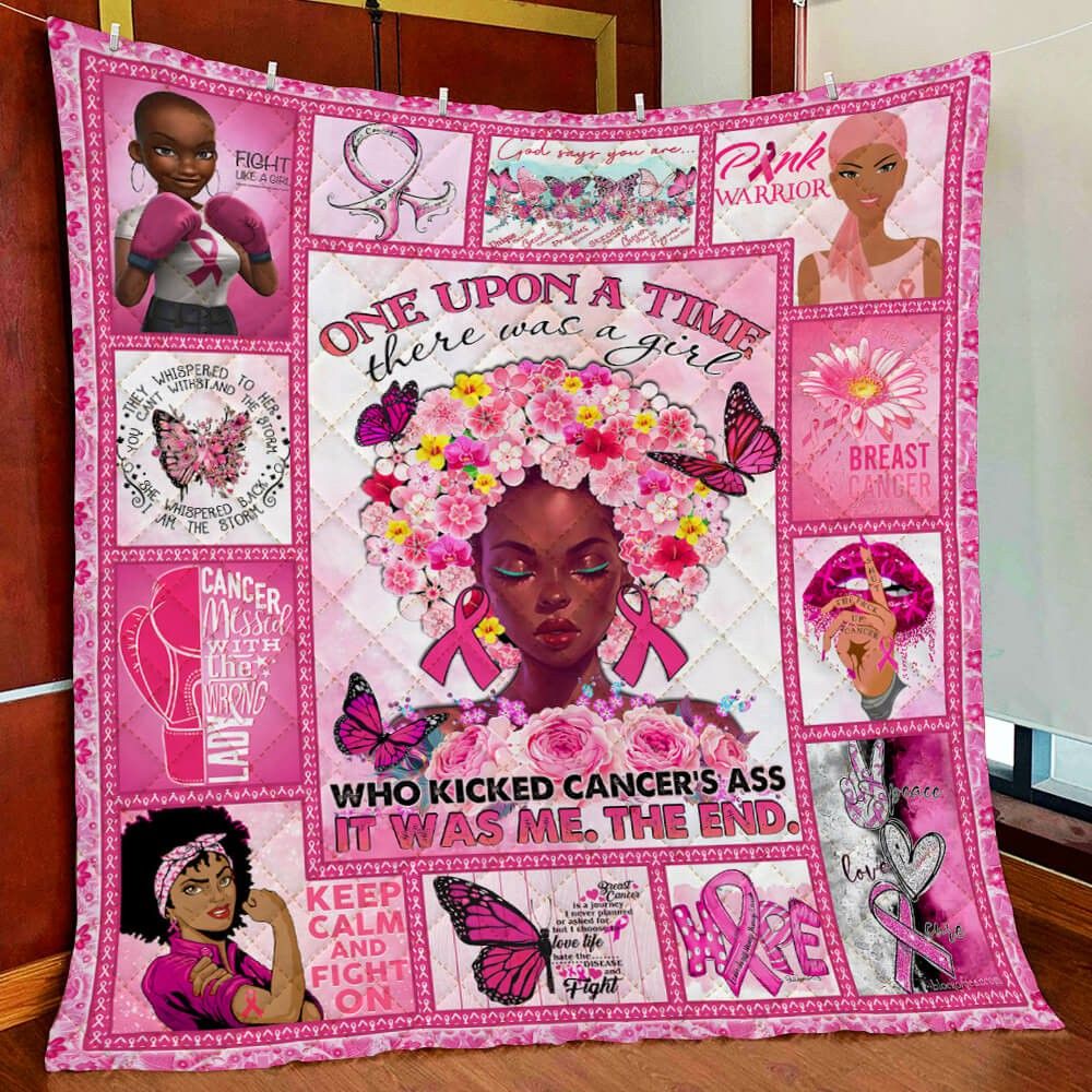Breast Cancer Awareness Black Women DD2209187CL Quilt Blanket