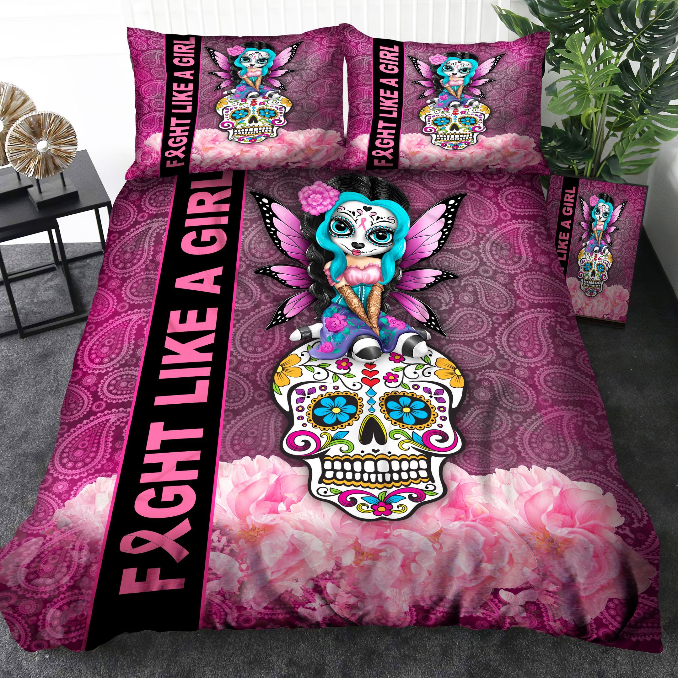 Breast Cancer Bedding Set