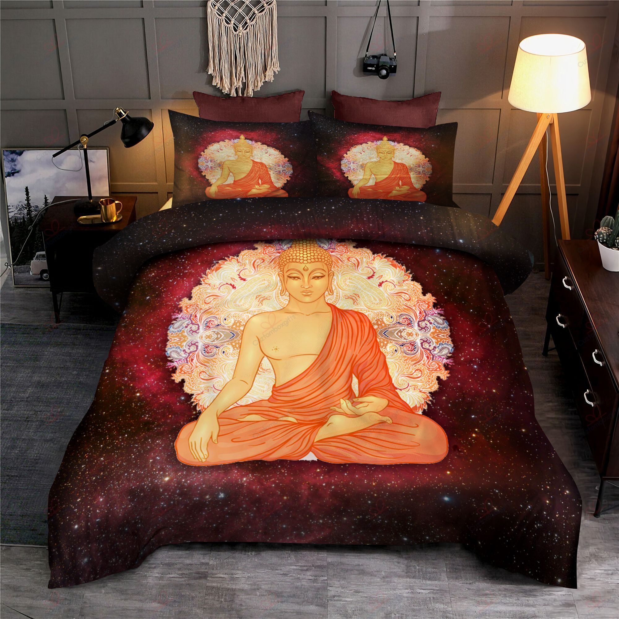 Bright Buddha Bedding Set