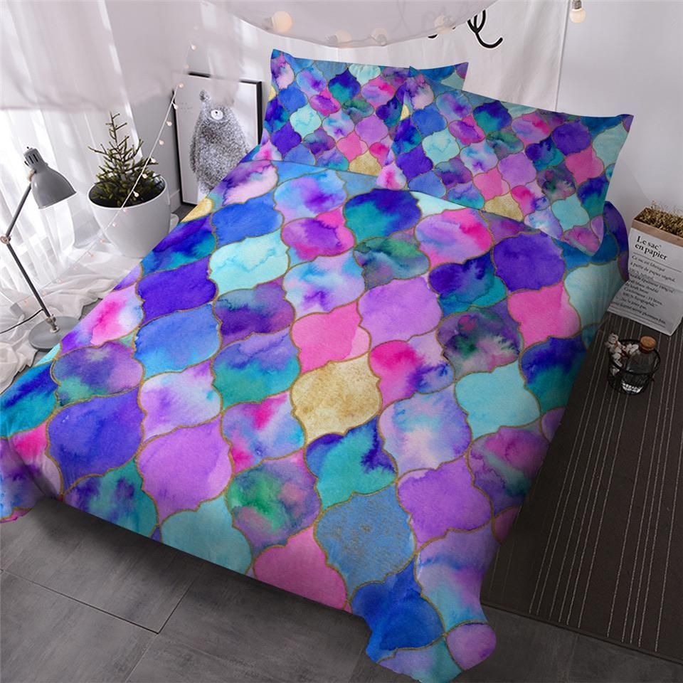 Bright Geometric Bedding Set