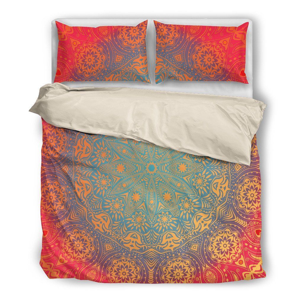 Bright Your Day Mandala Bedding Set
