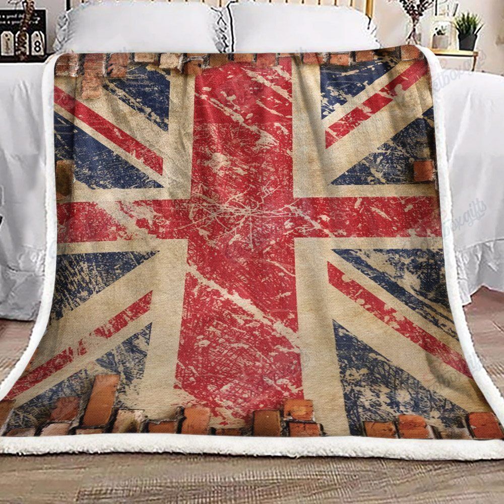 British Flag Fleece Blanket