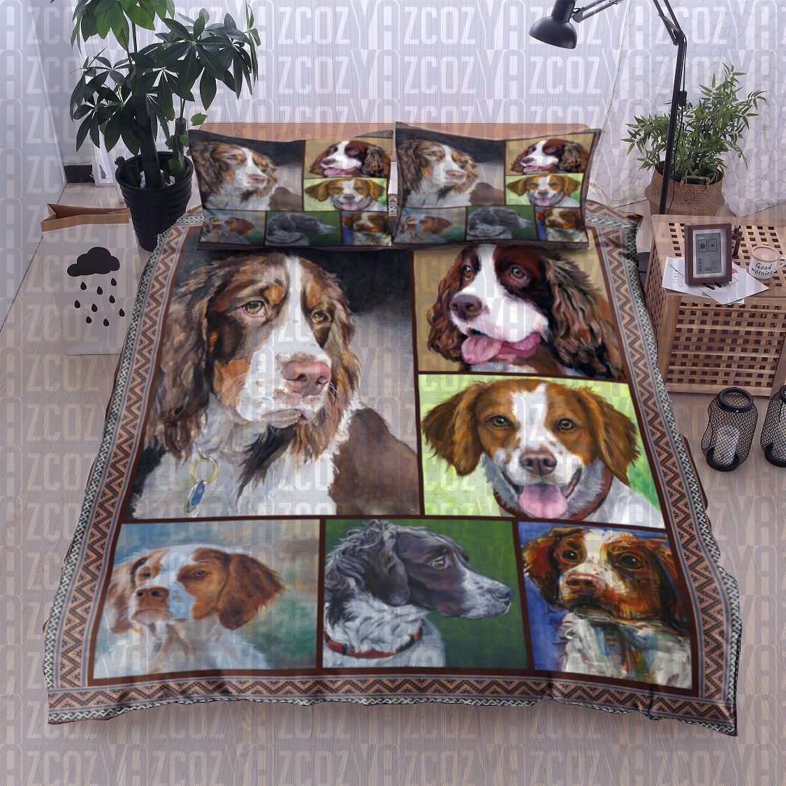Brittany Dog Bedding Set