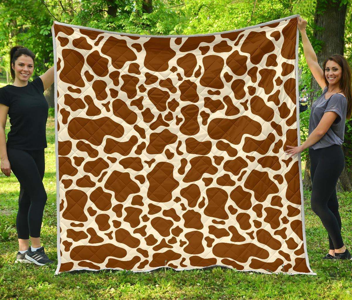 Brown Cow CL17100161MDQ Quilt Blanket