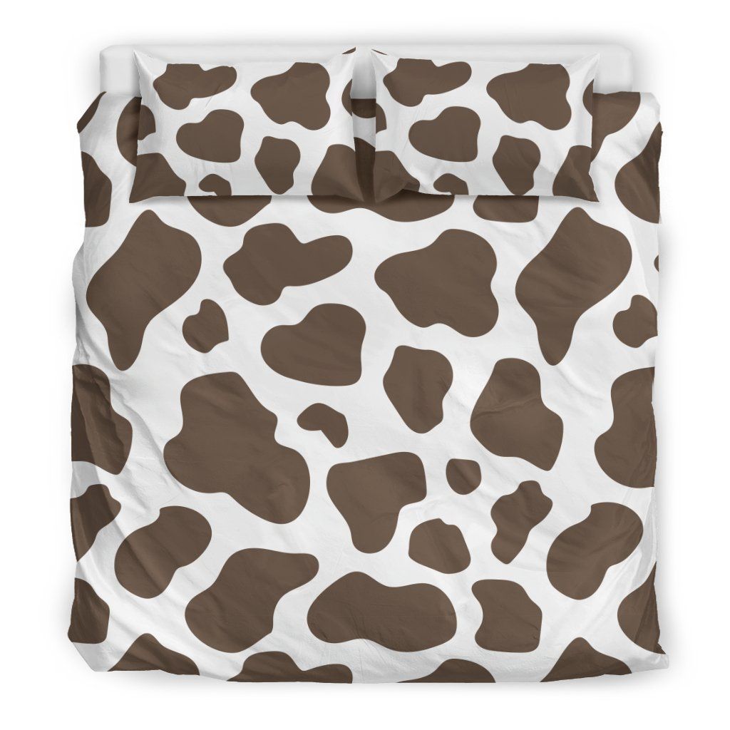 Brown Cow Bedding Set