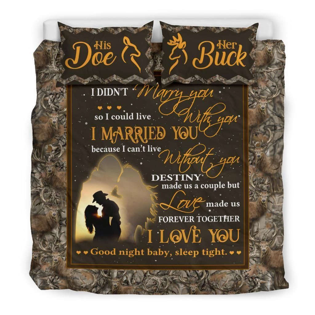 Buck N Doe Hunting Bedding Set