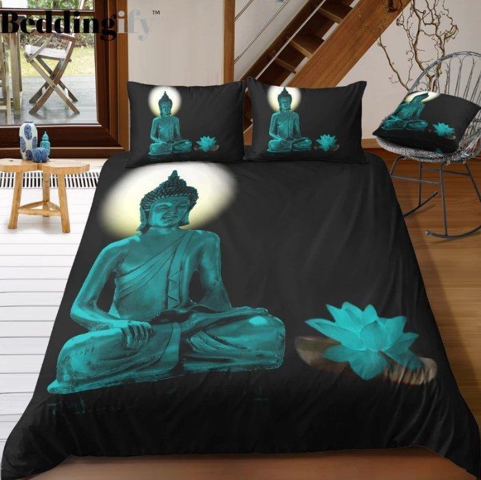 Buddha Sculpture Bedding Set