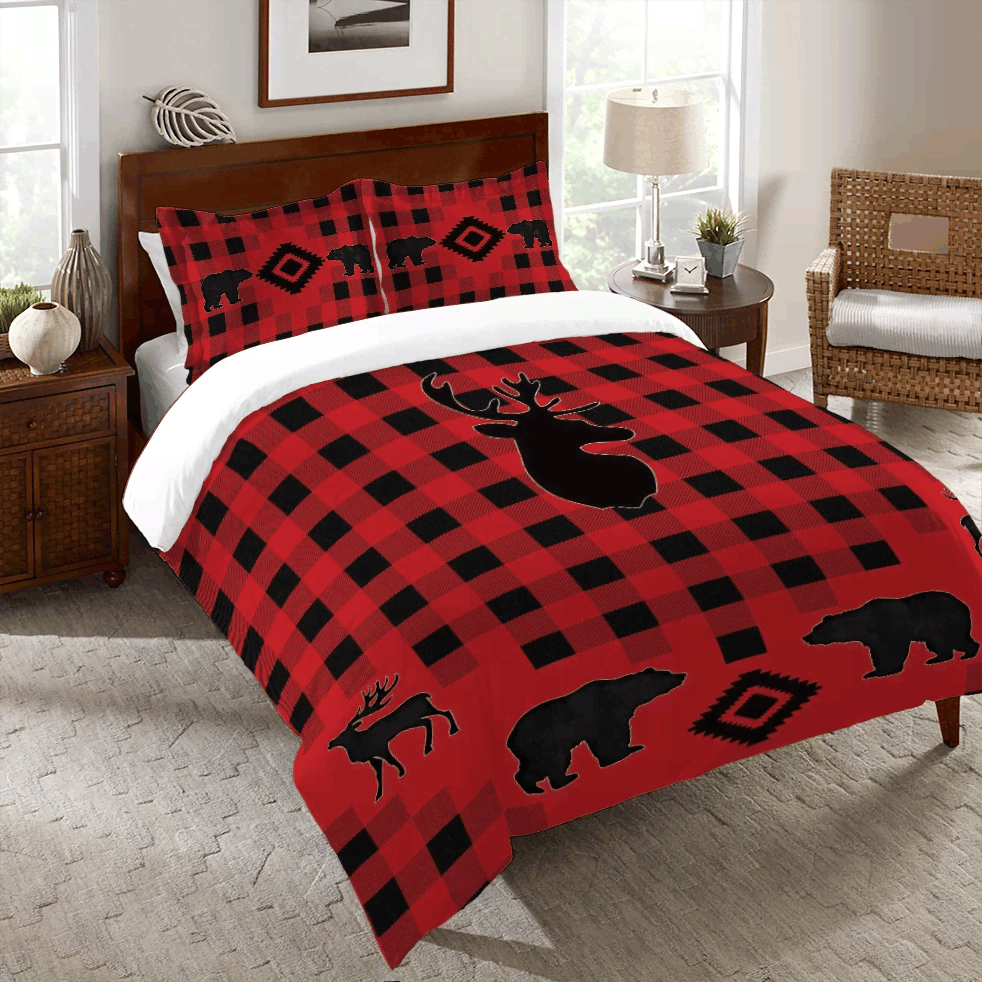Buffalo Check Bedding Set