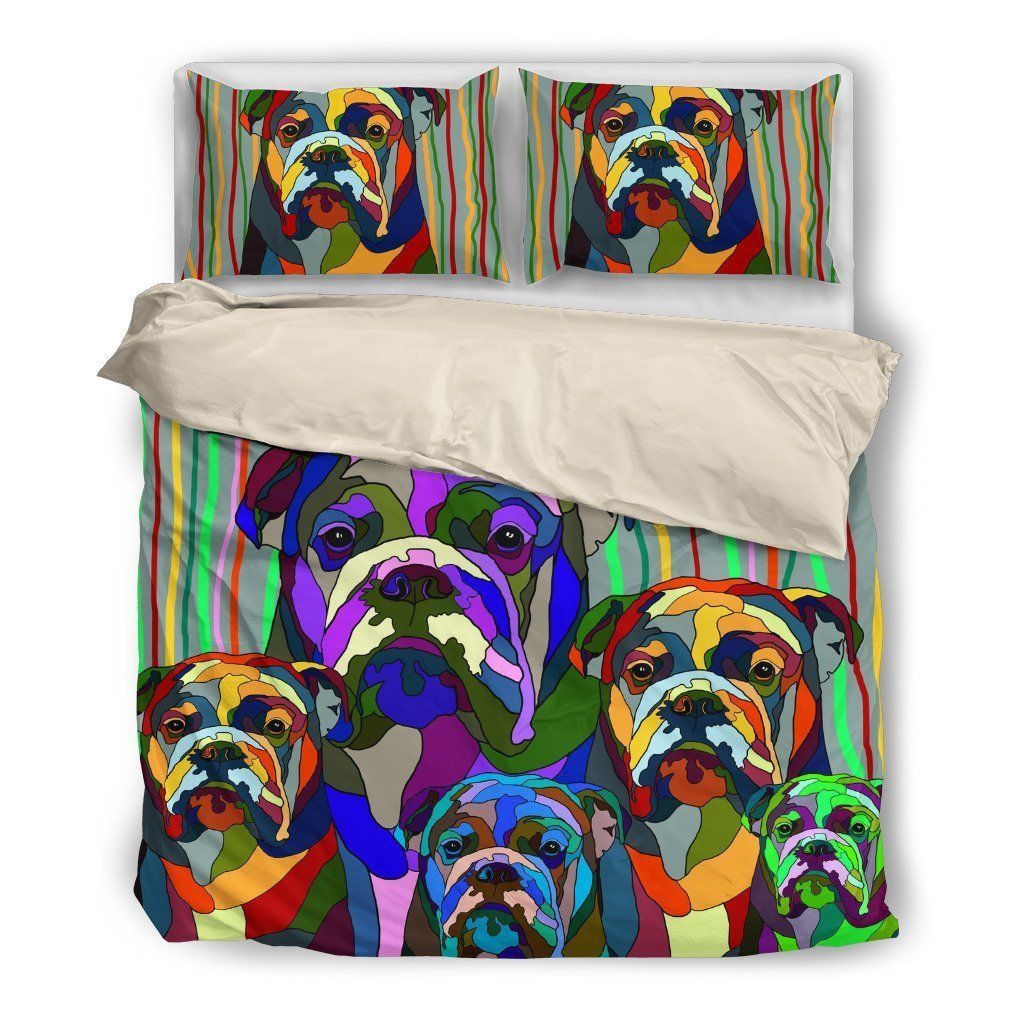 Bull Dog Bedding Set