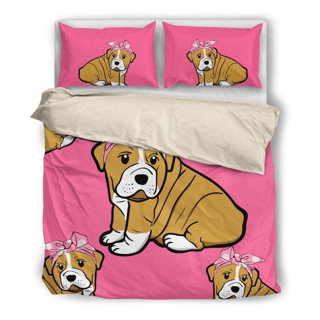 Bull Dog Bedding Set