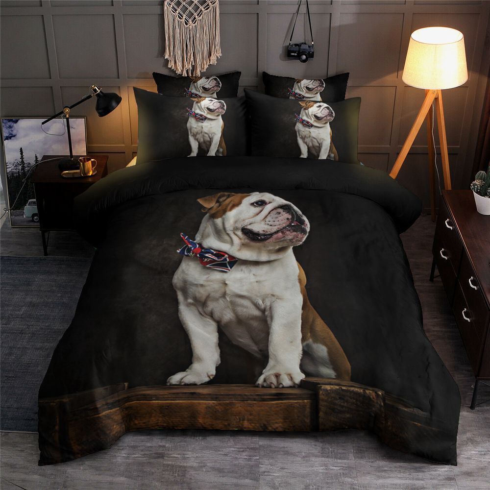 Bull Dog Bedding Set