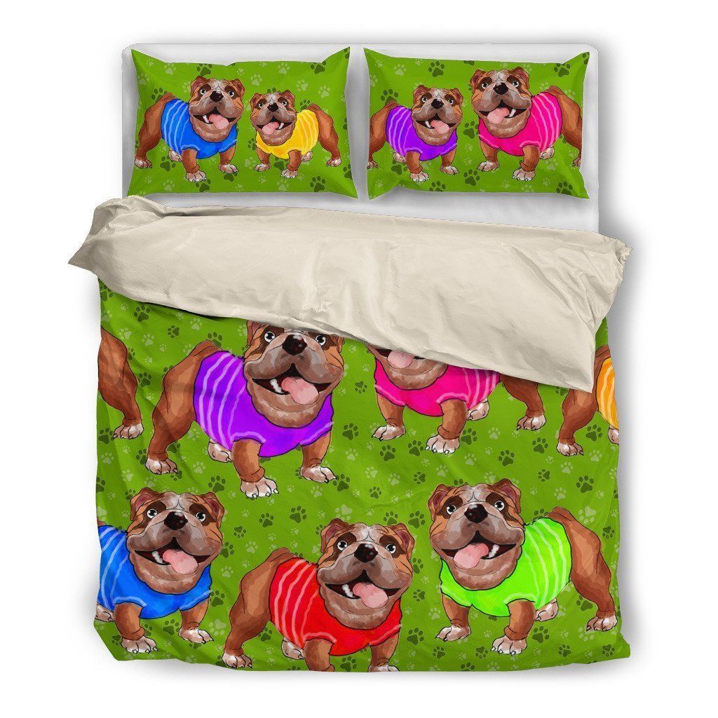 Bull Dogs Bedding Set