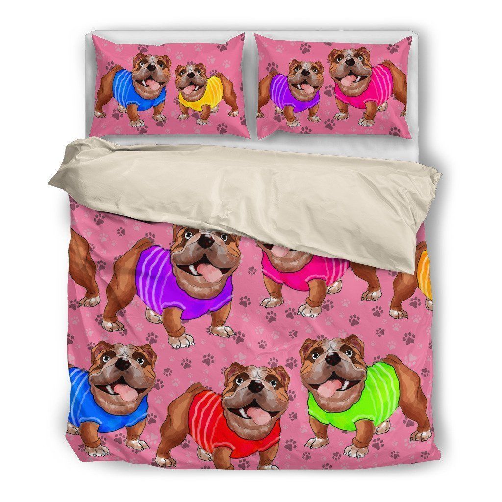 Bull Dogs Bedding Set