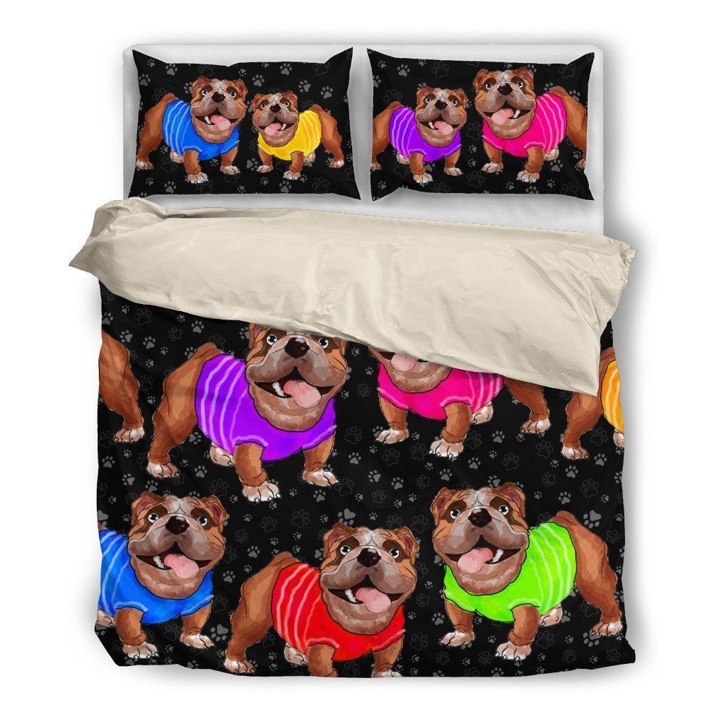 Bull Dogs Bedding Set