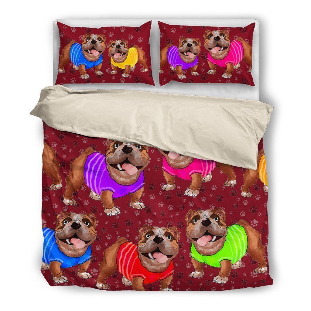 Bull Dogs Bedding Set