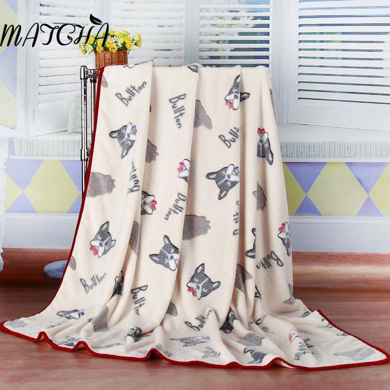 Bull Dogs Sherpa Fleece Blanket