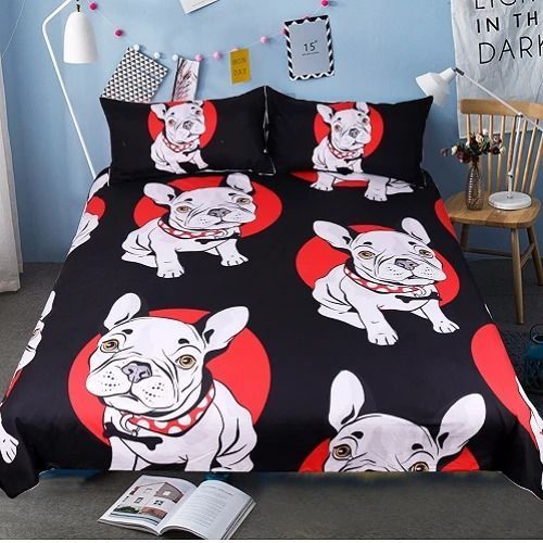 Bull Dogs Bedding Set
