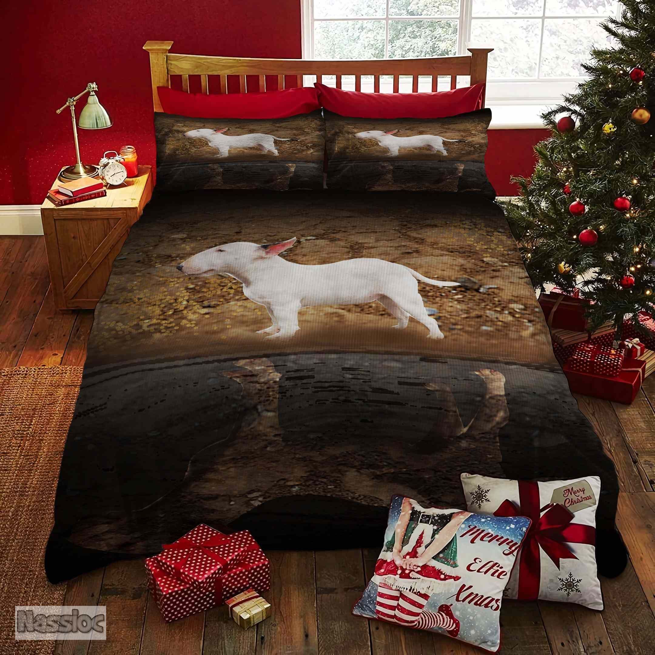 Bull Terrier Bedding Set