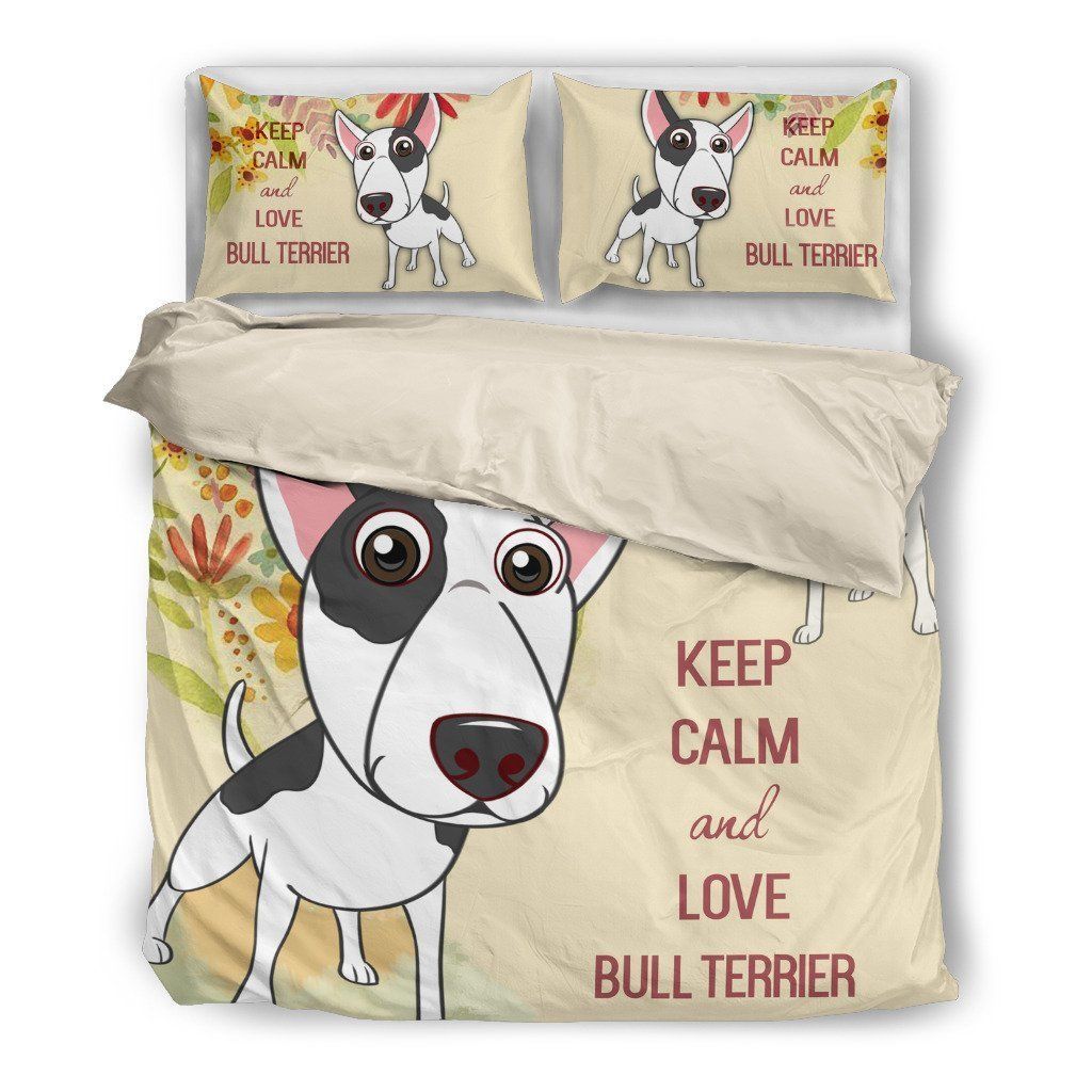 Bull Terrier Bedding Set